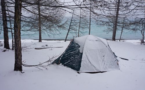 Day 6: Camping in a Snowstorm