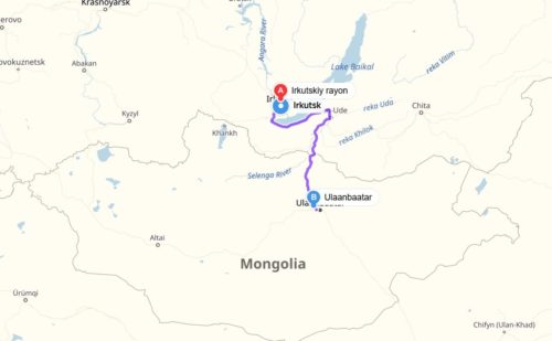 Hitchhiking Mongolia